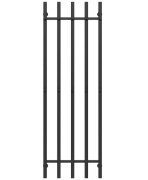 Сушка для рушників водяна Deffi Split П5 500х1600 бічне ліве підключення чорний A.SP.160.50.5.B.B