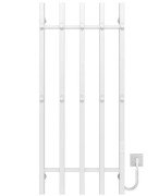 Електрична сушарка для рушників Deffi Split П5 500х1200 праве підключення WD04 білий A.SP.120.50.5.E.W.R.4