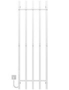 Электрический полотенцесушитель Deffi Split П5 500х1600 левое подключение WD04 белый A.SP.160.50.5.E.W.L.4