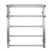 Сушка для рушників водяна Deffi Lux Hotel П5 400х600 бічне ліве підключення хром A.LH.60.40.5.C.B