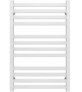 Сушка для рушників водяна Deffi Magnus П12 600х800 бічне праве підключення білий A.MA.80.60.12.W.C