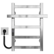 Электрический полотенцесушитель Deffi Nicolе П5 300х500 левое подключение JD04 хром A.NI.50.30.5.E.C.L.2