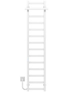 Электрический полотенцесушитель Deffi Nicolе П14 300х1600 левое подключение WD04 белый A.NI.160.30.14.E.W.L.4