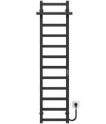 Электрический полотенцесушитель Deffi Nicolе П12 300х1400 правое подключение JD04 черный A.NI.140.30.12.E.B.R.2