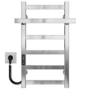 Электрический полотенцесушитель Deffi Nicolе П6 400х600 левое подключение JD04 хром A.NI.60.40.6.E.C.L.2