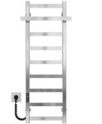 Електрична сушарка для рушників Deffi Nicole П9 300х1000 ліве підключення JD04 хром A.NI.100.30.9.E.C.L.2