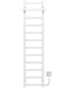 Електрична сушарка для рушників Deffi Nicole П12 400х1400 правильне підключення WD04 білий A.NI.140.40.12.E.W.R.4