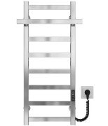 Електрична сушарка для рушників Deffi Nicole П8 400х800 праве підключення JD04 хром A.NI.80.40.8.E.C.R.2