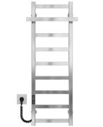 Электрический полотенцесушитель Deffi Nicolе П9 400х1000 левое подключение JD04 хром A.NI.100.40.9.E.C.L.4