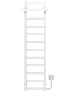 Електрична сушарка для рушників Deffi Nicole П12 400х1400 правильне підключення WD04 білий A.NI.140.40.12.E.W.R.4