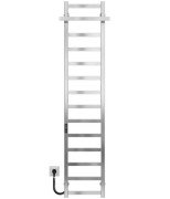 Електрична сушарка для рушників Deffi Nicolе П14 400х1600 ліве підключення JD04 хром A.NI.160.40.14.E.C.L.2