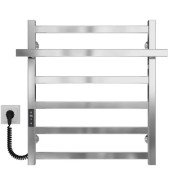 Електрична сушарка для рушників Deffi Nicole П6 500х600 ліве підключення JD04 хром A.NI.60.50.6.E.C.L.2