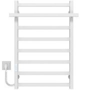 Електричний сушарка для рушників Deffi Nicole П8 500х800 ліве підключення WD04 білий A.NI.80.50.8.E.W.L.4