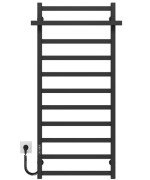 Электрический полотенцесушитель Deffi Nicolе П11 500х1200 левое подключение JD04 черный A.NI.120.50.11.E.B.L.2