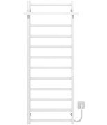 Електрична сушарка для рушників Deffi Nicole П12 500х1400 праве підключення WD04 білий A.NI.140.50.12.E.W.R.4