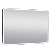 Дзеркало для ванної кімнати Аквародос Donato 100х70 см sensor з підсвіткою чорний АР000113298