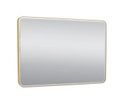 Зеркало для ванной Аквародос Donato 100х70 см sensor с подсветкой золото АР000113302