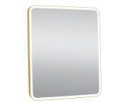 Зеркало для ванной Аквародос Donato 60х70 см sensor с LED-подсветкой золото АР000113300