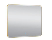 Дзеркало для ванної кімнати Аквародос Donato 80х70 см sensor з LED-підсвічуванням золото АР000113301