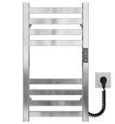 Электрический полотенцесушитель Deffi Magnus П8 200х600 правое подключение JD04 хром A.MA.60.20.8.E.C.R.2