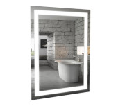 Дзеркало для ванної кімнати Аквародос Альфа 60х80 см з LED-підсвічуванням АР000001215