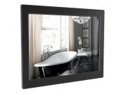 Дзеркало для ванної кімнати Аквародос Беатріче 100х80 см чорний патина хром АР000000922