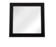 Зеркало для ванной Аквародос Беатриче 80х80 см черный патина хром АР000000924