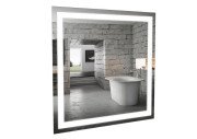 Зеркало для ванной Аквародос Альфа 80х80 см с LED-подсветкой АР000001216