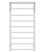 Полотенцесушитель водяной Deffi Lux Hotel П9 600х1000 боковое правое подключение белый A.LH.100.60.9.W.C