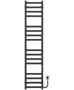 Електрична сушарка для рушників Deffi Avast П16 400х1600 праве підключення JD04 чорний B.AV.160.40.16.E.B.R.2