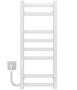 Электрический полотенцесушитель Deffi Avast П8 450х800 левое подключение WD04 белый B.AV.80.45.8.E.W.L.4