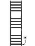 Электрический полотенцесушитель Deffi Avast П12 450х1200 правое подключение JD04 черный B.AV.120.45.12.E.B.R.2
