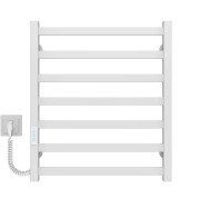 Електрична сушарка для рушників Deffi Avast П7 500х600 ліве підключення WD04 білий B.AV.60.50.7.E.W.L.4