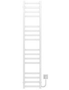 Электрический полотенцесушитель Deffi Avast П16 400х1600 правое подключение WD04 белый B.AV.160.40.16.E.W.R.4