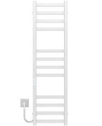 Электрический полотенцесушитель Deffi Avast П12 450х1200 левое подключение WD04 белый B.AV.120.45.12.E.W.L.4