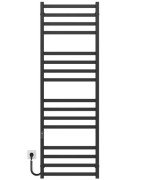 Електрична сушарка для рушників Deffi Avast П16 500х1600 ліве підключення JD04 чорний B.AV.160.50.16.E.B.L.2