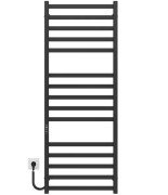 Электрический полотенцесушитель Deffi Avast П15 500х1400 левое подключение JD04 черный B.AV.140.50.15.E.B.L.2