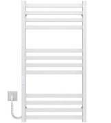 Електрична сушарка для рушників Deffi Avast П12 500х1000 ліве підключення WD04 білий B.AV.100.50.12.E.W.L.4