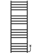 Електрична сушарка для рушників Deffi Avast П16 600х1600 праве підключення JD04 чорний B.AV.160.60.16.E.B.R.2