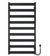 Електрична сушарка для рушників Deffi Harmony П9 500х1000 праве підключення JD04 чорний B.HR.100.50.9.E.B.R.2