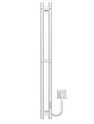 Электрический полотенцесушитель Deffi Maxi П3 70х1000 WD04 крашеная сталь белый B.MX.100.7.3.E.W.U.3
