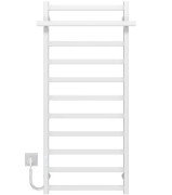 Электрический полотенцесушитель Deffi Nicolе П11 500х1200 левое подключение WD04 белый B.NI.120.50.11.E.W.L.4