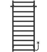 Электрический полотенцесушитель Deffi Nicolе П11 500х1200 правое подключение JD04 черный B.NI.120.50.11.E.B.R.2