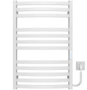 Электрический полотенцесушитель Deffi Adriana П12 500х800 правое подключение WD04 белый B.AR.80.50.12.E.W.R.4