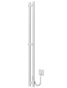 Электрический полотенцесушитель Deffi Maxi П3 70х1200 WD04 крашеная сталь белый B.MX.120.7.3.E.W.U.3