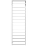 Полотенцесушитель водяной Deffi Lux Hotel П15 600х1600 нижнее подключение белый A.LH.160.60.15.W.A