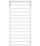 Полотенцесушитель водяной Deffi Lux Hotel П14 700х1500 нижнее подключение белый A.LH.150.70.14.W.A