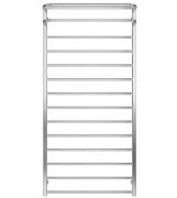 Сушка для рушників водяна Deffi Lux Hotel П14 700х1500 нижнє підключення хром A.LH.150.70.14.C.A