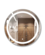 Зеркало в ванную комнату Мойдодыр Sunny Ø60 см с LED подсветкой с сенсором 00-0006242