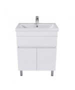 Тумба напольная Мойдодыр City White 70 с раковиной Cosmopolitan ДСП белый глянец 00-0008074